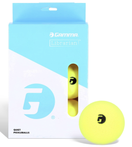 GAMMA Librarian Foam Pickleball Balls Silent ball Practice with True Bounce on All Surfaces.