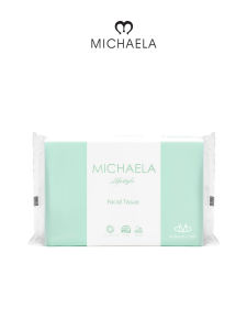 MICHAELA Facial Tissues 100% Virgin Pulp Soft Wettable for Home Office Travel Everyday TS5572000 LX
