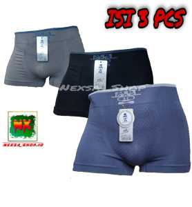 DAPAT 3 PCS CELANA DALAM BOXER PRIA MR DAX IMPORT KEKINIAN