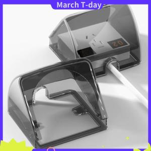 March ปลั๊กไฟฟ้าสำหรับใช้ในห้องน้ำ ปลั๊กไฟฟ้ากันน้ำได้ปลั๊กป้องกันใช้ในงานกลางแจ้งประเภท86