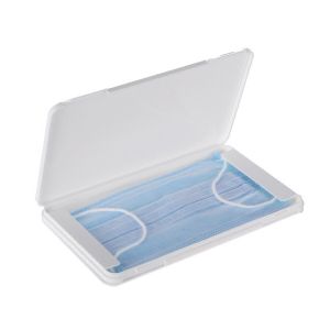 [Ready Stock In Malaysia] Face Mask Storage Box Organizer Masks Storage Box Foldable Storage Bag Disposable Face Organizer Storage Box Portable Dust-proof Case for Pollution Prevention Free Face Mask