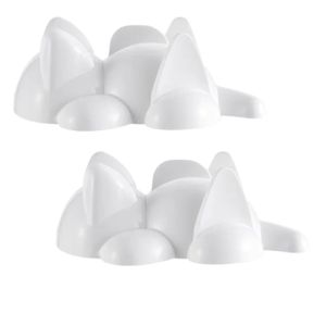 2 cái dễ thương Sushi công cụ sáng tạo hình mèo gạo khuôn trẻ em gạo khoai tây nghiền bí ngô nghiền đồ làm bánh nướng dụng cụ nhà bếp