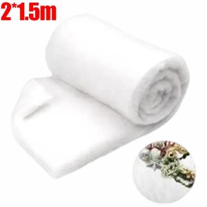3M giáng sinh tuyết chăn Fluffy tuyết nhân tạo Thảm cuộn giả Trắng Bọc đi tuyết cho cây giáng sinh thảm bông trang trí