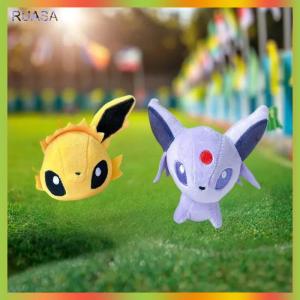RUASA Dễ thương phim hoạt hình Pokemon umbreon flareon espeon jolteon nhồi Búp bê đồ chơi Keychain Ba lô Mặt dây chuyền quà tặng trang trí