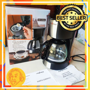 Advance Coffe Maker Mesin Pembuat Kopi Otomatis Advance CM-208A Coffee Maker Automatic 0.6L