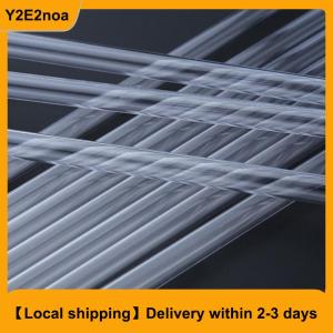 【Local shipping】 10 Pcs White Glitter Plastic Straw 9 Inches Long Reusable Hard Drinking Straws For Tumbler Mug Cup Bottle