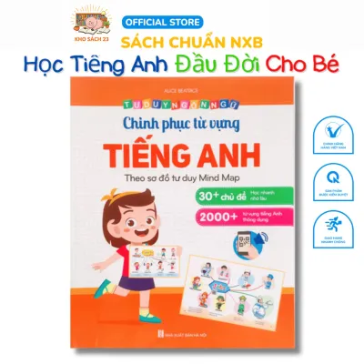 Sách - Chinh Phục Từ Vựng Tiếng Anh - Theo Sơ Đồ Tư Duy Mind Map ( Sách Có Kèm File Đọc)