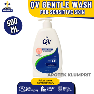 QV Gentle Wash 500 Ml Diformulasikan Khusus Untuk Kulit Sensitif Kering Atau Rentan Terhadap Eksim Mengatasi Kondisi Kulit Kering Termasuk Yang Terkait Dengan Eksim Dermatitis Dan Psoriasis