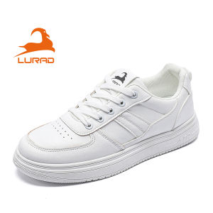 LURAD Sepatu Wanita Warna Putih Polos Sneakers Cewek Sport Fashion Ringan Anti Gembos Chic Sepatu Kets Polos Sepatu Putih WL2410