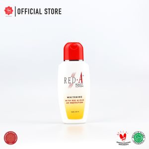 Red-A Beauty Lotion with Red Algae UV Filter & AHA (WHITENING Hand & Body Lotion) - 125 ml