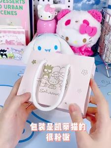 ZGO Sanrio Hello Womens Necklace S925 Pure Silver Material Fashionable and Niche Versatile Womens Luxury Gift 3062