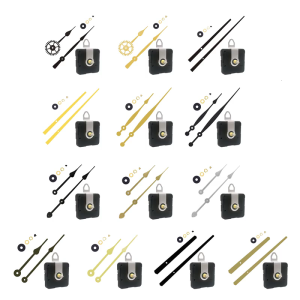 Metal Clock Hands and Quiet Motor Kits for DIY Wall Clocks Replacement Operated Quartzs Clock Movement Mechanism