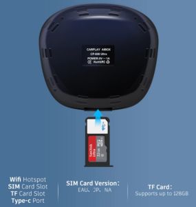 Ready✅ iHeylinkit CP608 Ultra Carplay Ai Box Android 13 Wireless Android Auto 5G QCM6125 8-core 8+128G HD Output 4G LTE