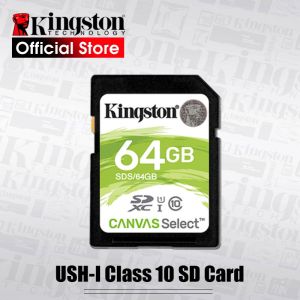 COD Kingston SD Card 128GB 64GB 32GB 16GB memory card Class10 uhs-i HD video carte sd for laptops DSLR digital video cameras