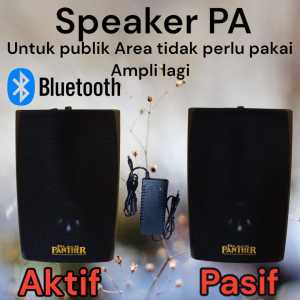 Speaker Public Area Original Black Panther 313 6.5 In Bisa Bluetooth Cocok Untuk Cafe