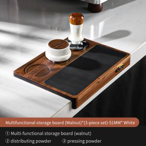 Bincoo Bộ Dụng Cụ Ấn Cà Phê Espresso Đa Chức Năng 51mm/58mm Búa Bột