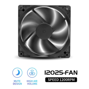 120x120x25mm 12V Large 4Pin 3Pin Computer Heatsink Cooler Radiator 12cm Cooling Fan For Chassis PC Case