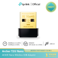 TP-Link Archer T2U Nano AC600 Nano 5 GHz Dual Band Wi-Fi 5 Bluetooth 4.2 Adaptor USB/Dongle/Penerima TP LINK TPLINK - Archer T2U Nano. 