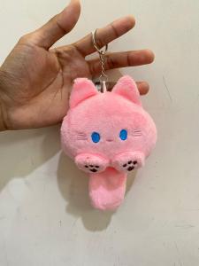 Gantungan Kunci Kucing Bulat Gantungan Kunci Boneka Kucing Bulat