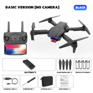 【FREESHIP+COD】E99pro Drone with Camera 4K High-definition Aerial Photography Folding Quadcopter Fixed Height Ready Stock