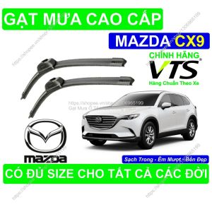 Gạt Mưa Silicon Nano Kính Lái Mazda CX9 Cặp Gạt Mưa K.ính Lái Mazda CX9 Có Đủ Size C.ho Các Đời Xe Mazda CX9