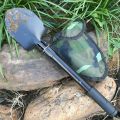 Sekop Gergaji lipat besi outdoor Multifungsi Cangkul pacul  Shovel Stainless mini portable Berkebun Camping Survival  gali tanah Murah Praktis. 