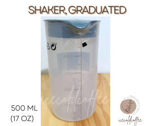ORIGINAL Shaker Graduated 500 ml (17 oz)
