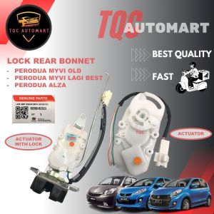 ORIGINAL PERODUA MYVI OLD 05/ MYVI LAGI BEST/ ALZA LOCK BONNET REAR TRUNK BOOT LOCK WITH ACTUATOR 69350-BZ020