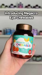[NEW] Estalife Kids MegaCro + Lutein Eye Chewables 60 Tablets Kids Vision Supplement Block Harmful Blue Light Support Myopia Protection Daily Eye Care