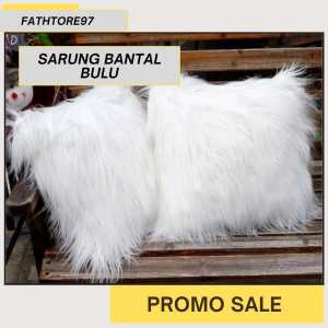 SARUNG BANTAL SOFA BULU LEMBUT 40 X 40 CM  COVER SOFA BULU LEMBUT