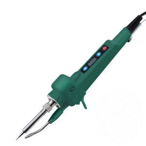 80W Automatic Solder Feed Soldering Iron Digital LCD Temperature Adjustable Welding Gun