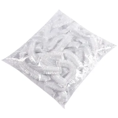 50/100Pcs Disposable Food Cover Plastic Wrap PE Fresh Keeping Film Cover Universal Dustproof Wrap