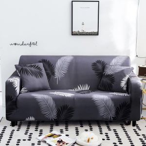 【COD】Malaysia Ready stock 1 2 3 4 Seater sofa cover sarung sofa and L Shape Universal Slipcover Elastic Cushion cover