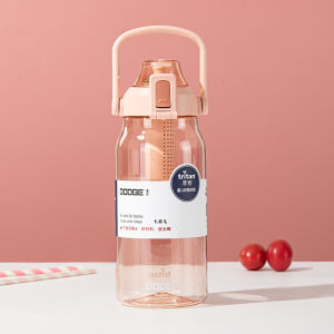 Bình nước thể thao Dodge tritan Tách trà và nước nữ tính ngoại hình đẹp 1000ml Bình pha trà dung tích lớn dành cho nam
