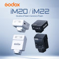 Godox iFlash IM22 IM20 Mini Camera Flash Manual Overhead Flash Built-in Lithium Battery 5 Models Levels Universal Hot Shoe Mount. 