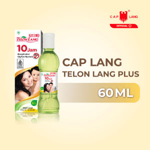Cap Lang Telon Lang Plus 60 ml - Minyak Telon Lang 10 Jam Menghindari Gigitan Nyamuk