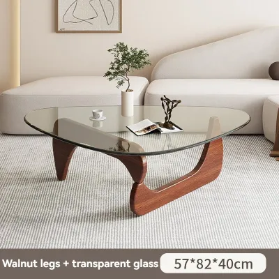 Center Table Coffee Table Side Table Tea Table Modern Nordic Simple Round Wood Metal Double Layer Solid Wooden Cream Style Living Room Sofa Bedroom Office Home Small Space Practical Stable