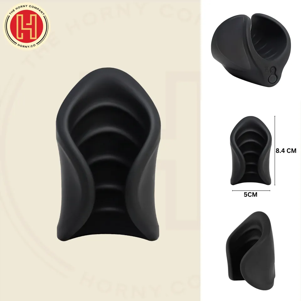 SG) THE HORNY COMPANY - Shiok Manta Man-Vibe Vibrating Masturbator Male Sex  Toy | Lazada Singapore
