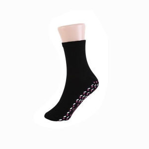 Selfheating health socks magnetic therapy floor nonslip socks