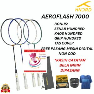 RAKET BADMINTON HUNDRED AEROFLASH 7000 ATTK ZOOM AERO FLASH