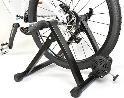 【Local Delivery】ROCKBROS Bike Trainer Magnetic Resistance MTB Roller Trainer Foldable Aluminum Steel Bicycle Trainer Indoor Cycling