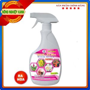 Chế Phẩm QUICK RA HOA: Tạo Mầm Kích Ra Hoa Nhiều To Lên màu Đẹp Thơ Lâu Tàn Dạng Xịt - Chai 500ml
