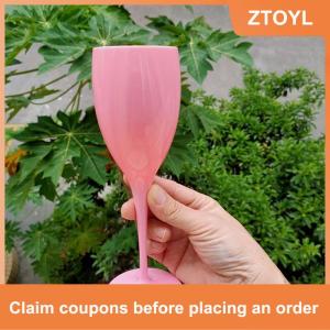 【ZTOYL】 Máy rửa chén an toàn trắng Champagne Glass Nhà hàng bia Whisky drinkware
