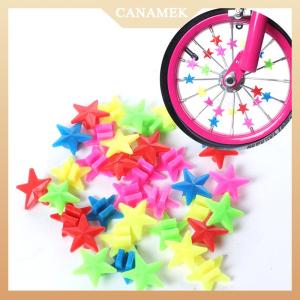 [CANAMEK] 36PCS Bicycle Wheel Spoke Plastic Beads Decoration Bike Cycling Accessories