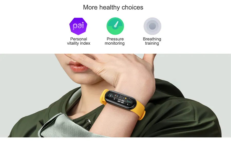 World Premiere] Xiaomi Mi Band Smart Bracelet AMOLED Screen