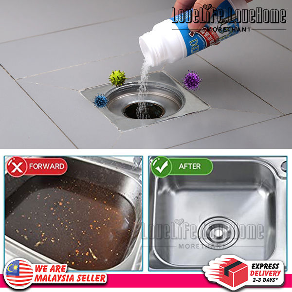 Pipe Dredge, Powerful Sink and Drain Cleaner Magic Bubble Bombs Fast