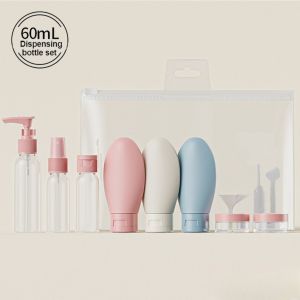 11in1 set Travel Bottles Travel Size Containers Cosmetic Skincare Liquid Toiletries
