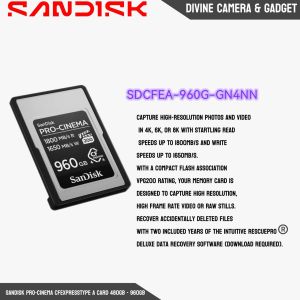 SanDisk PRO-CINEMA CFexpress™ Type A Card 480GB - 960GB