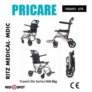 MDIC PRICARE Travel Lite Transit Wheelcahir Series Quick Fold Net Weight 8.6 kg maximum load 100kg Approved MDA/CE/CFDA - 12 months Warranty READY STOCK MALAYSIA