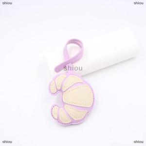 [COD] shiou Croissant hình Keychain Croissant quyến rũ Mặt dây chuyền Keyring trang sức cho cô gái phụ nữ Quà Tặng túi trang trí